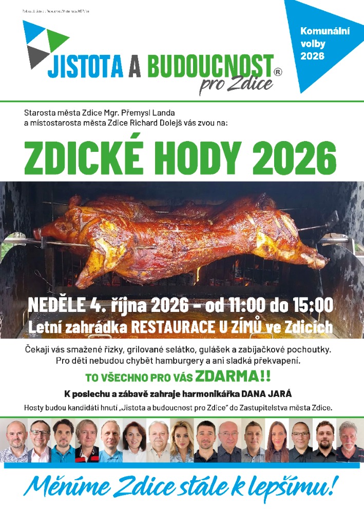 Zdické hody 2026
